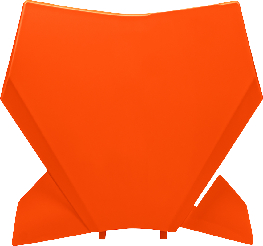 UFO Front Number Plate - Orange KT05013#127