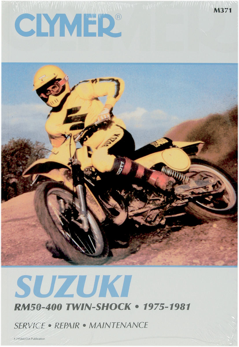 CLYMER Manual - Suzuki RM50-400 Twin Shock CM371