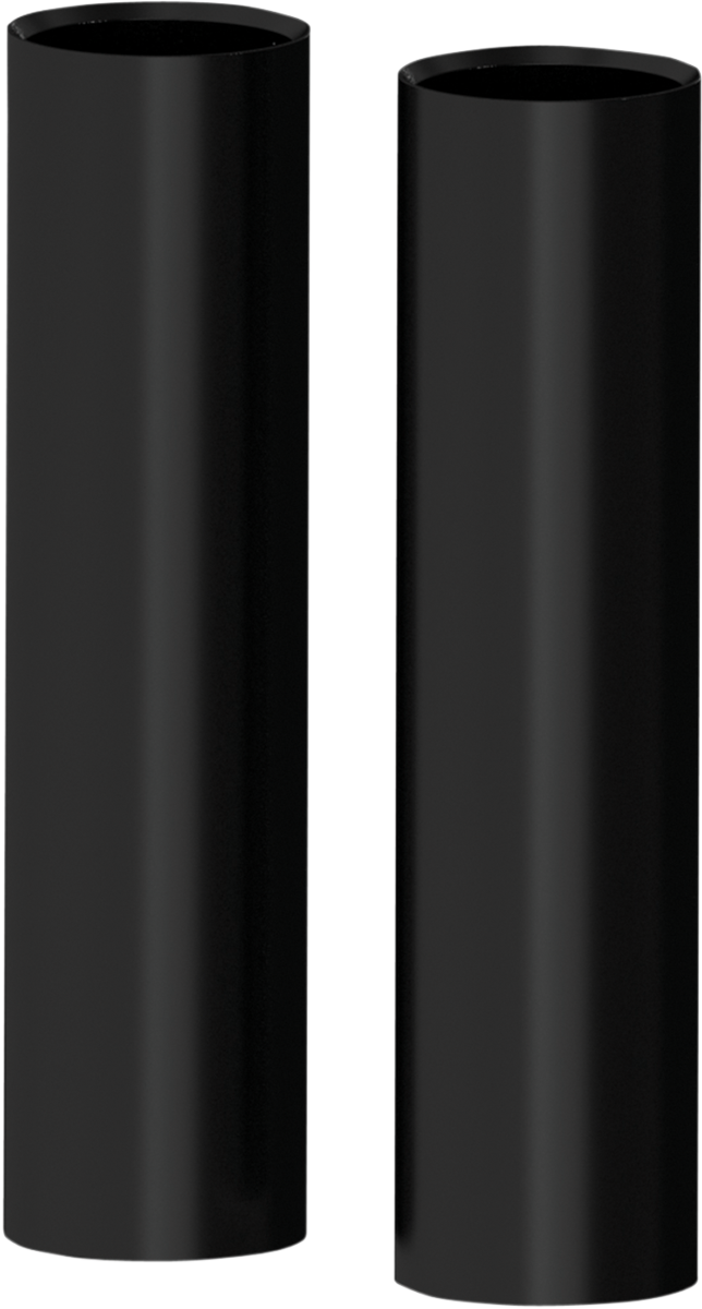 RSD Upper Fork Covers - Smoothie - Gloss Black - 39 mm 0208-2093-B