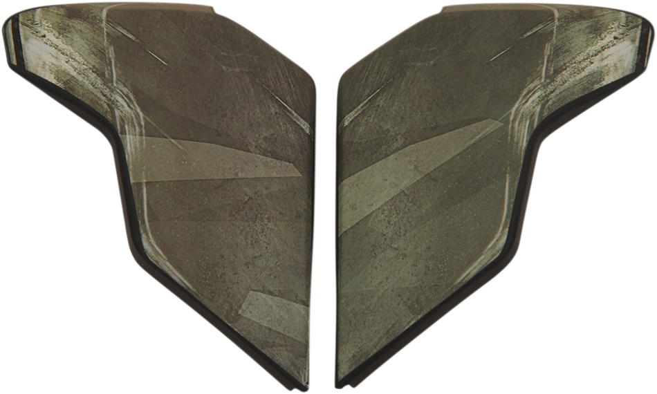 ICON Airflite™ Side Plates - Battlescar 2 - Green 0133-1080