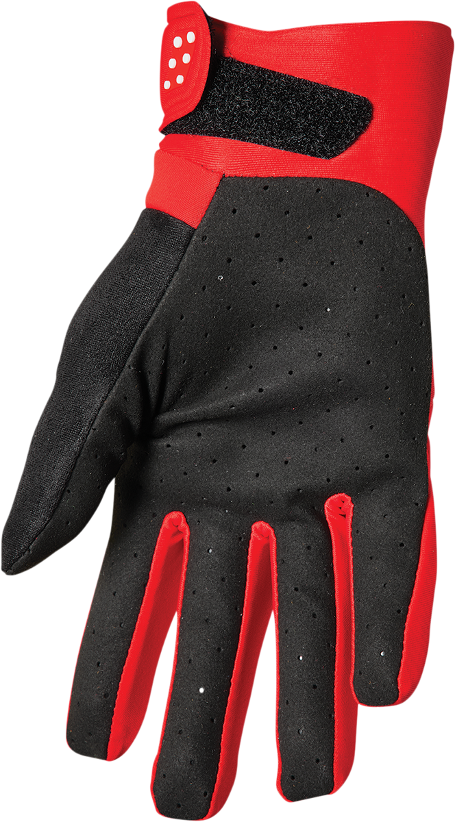 THOR Spectrum Cold Gloves - Red/White - Large 3330-6761
