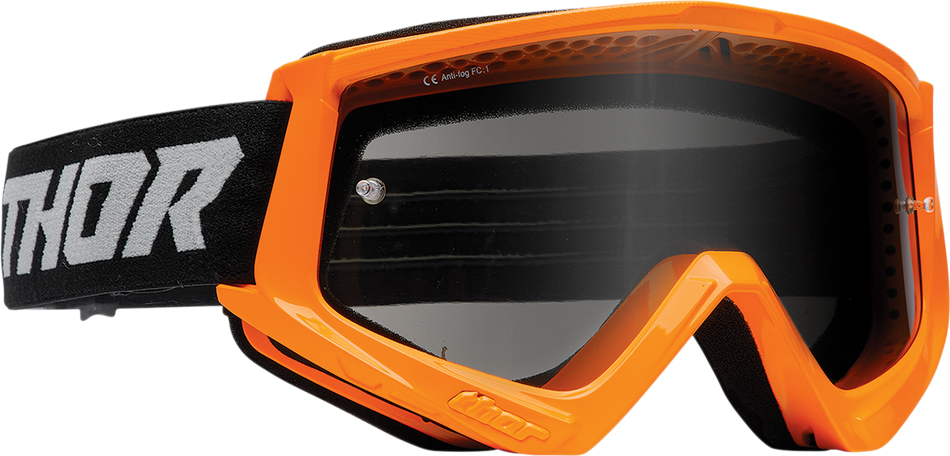 THOR Combat Sand Goggles - Racer - Flo Orange/Gray 2601-2696