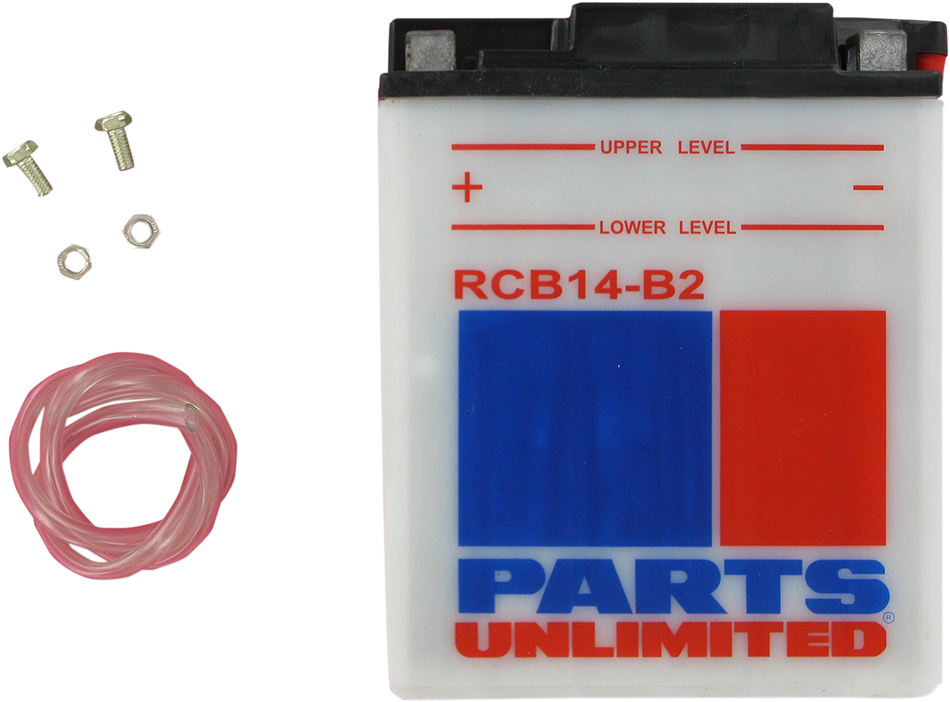 Parts Unlimited Battery - Rcb14-B2 Cb14-B2
