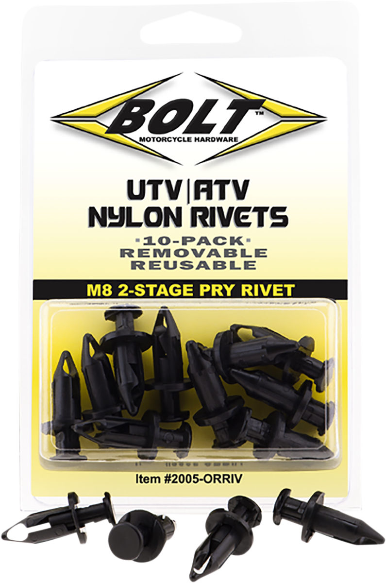 BOLT Pry Rivets - M8 - 10 Pack 2005-0RRIV