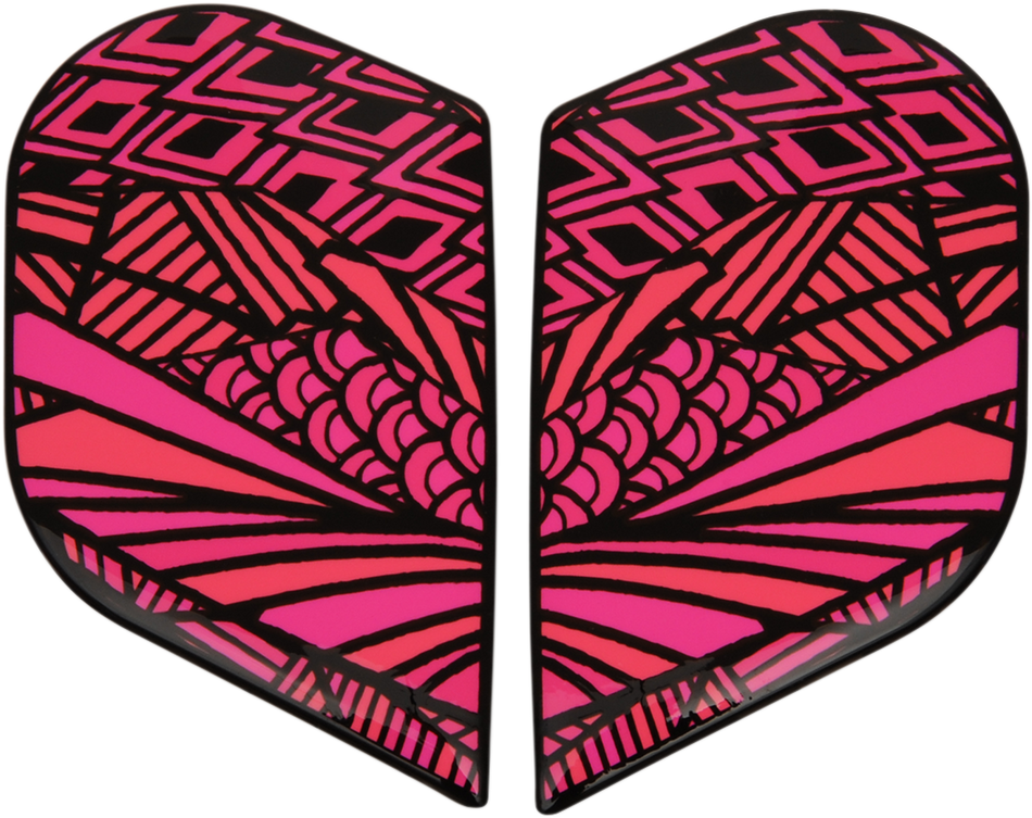 ICON Alliance GT™ Side Plates - Bird Strike - Pink 0133-1078