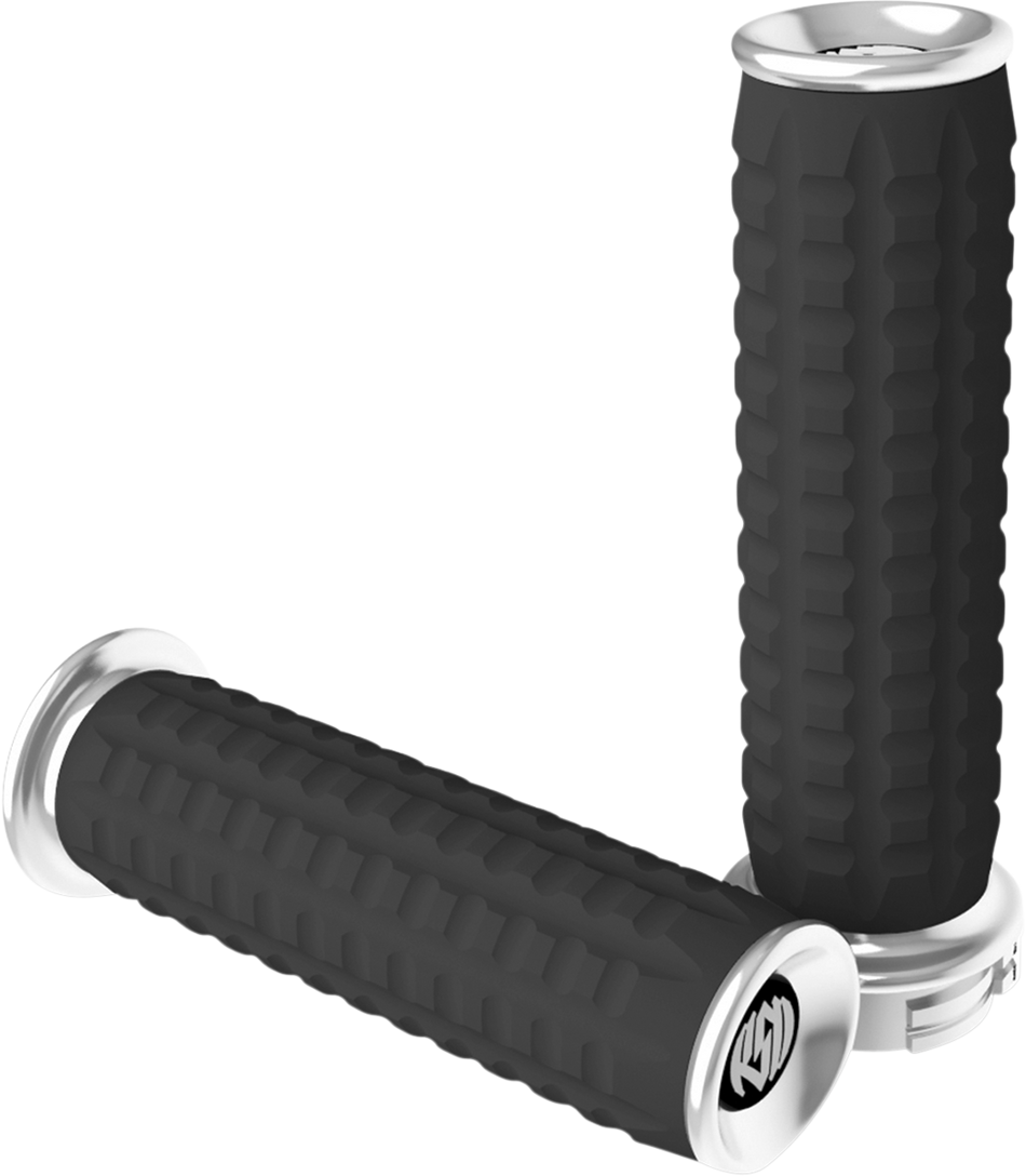 RSD Grips - Traction - Cable - Chrome 0063-2067-CH
