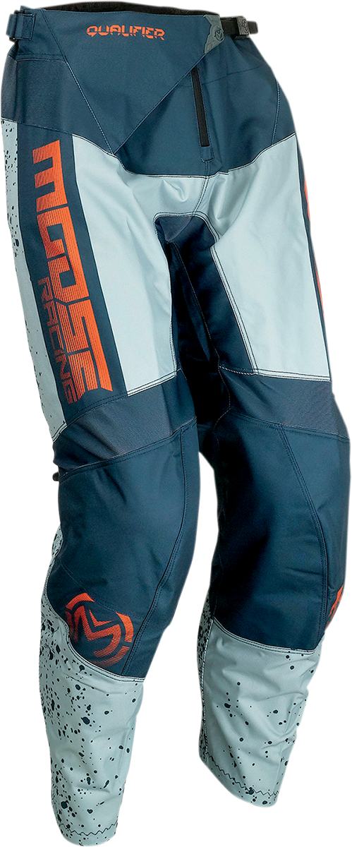 MOOSE RACING Qualifier Pants - Gray/Orange - 44 2901-9631