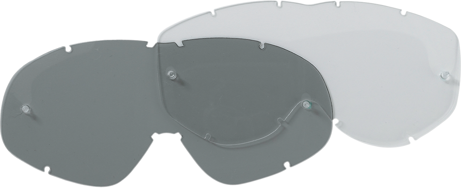MOOSE RACING Replacement Lens - Oakley - "O" - Clear 15-10-10