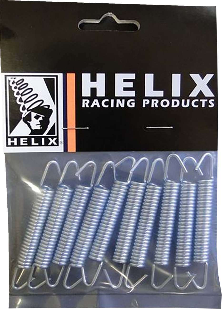 HELIX Exhaust Springs - Zinc - 57 mm - 10-Pack 495-5710
