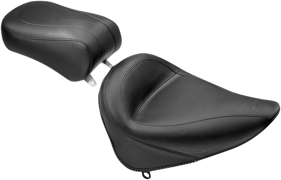 MUSTANG Solo Seat - No Studs - Softail 75750