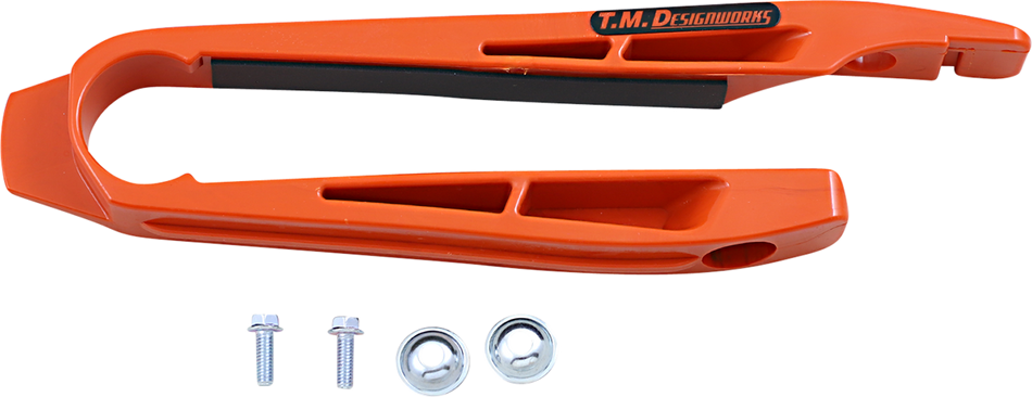 T.M. DESIGNWORKS Chain Slider - KTM - Orange DCS-KT2-OR