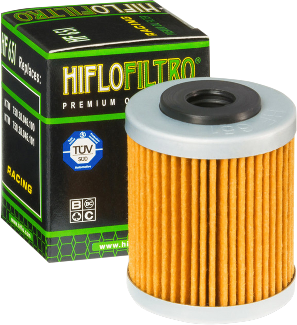HIFLOFILTRO Oil Filter HF651