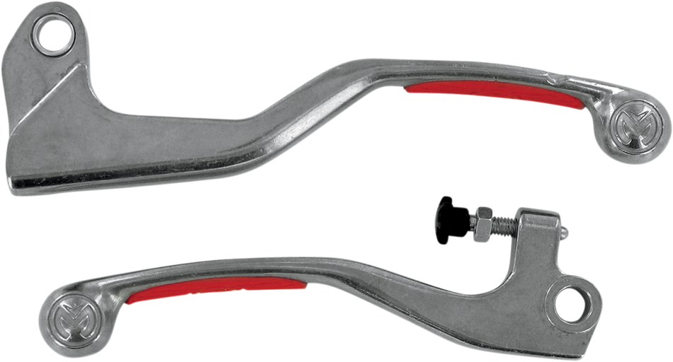 MOOSE RACING Lever Set - Competition - Red 1SGHA83