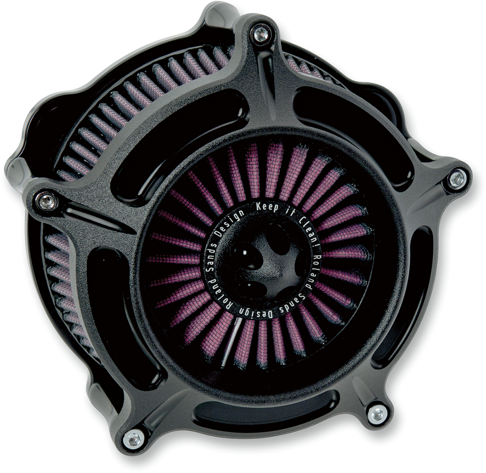 RSD Turbine Air Cleaner - Black Ops - Throttle By Wire 0206-2038-SMB