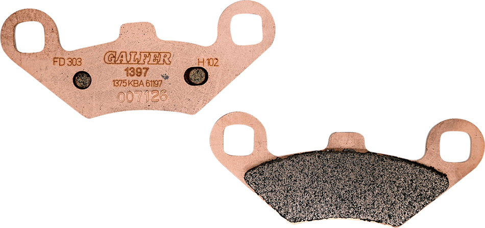 GALFER Brake Pad FD303G1397 FD303G1397
