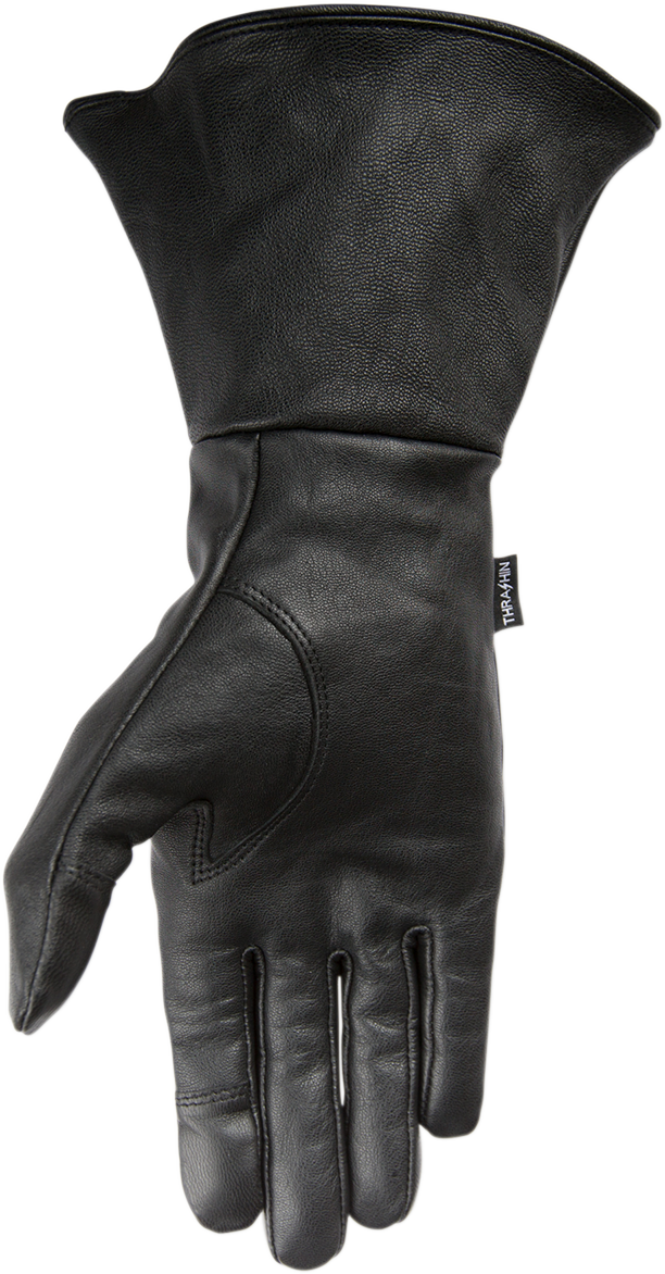 THRASHIN SUPPLY CO. Siege Insulated Gauntlet Gloves - Black - Medium SGI-01-09