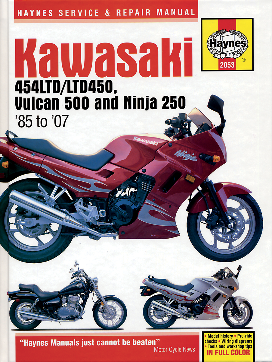 HAYNES Manual - Kawasaki EN450/500 M2053