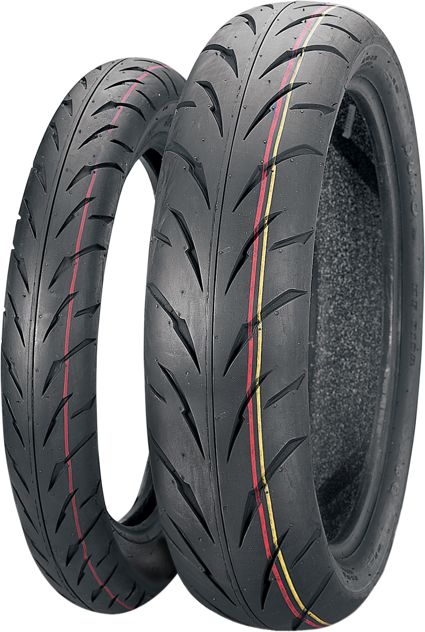 DURO Tire - HF918 - Front - 90/90-18 - 51H 25-91818-90