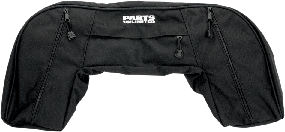 Parts Unlimited Polaris Snowmobile Windshield Bag - Black 0710-0056