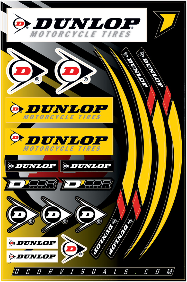 D'COR VISUALS Decal Sheet - Dunlop 40-90-117