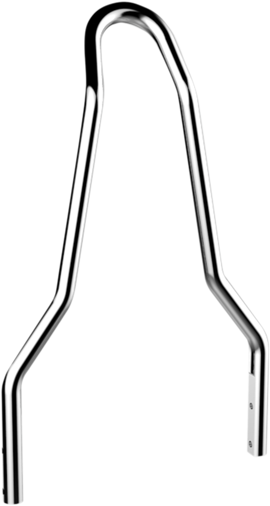 DRAG SPECIALTIES Round Tapered Sissy Bar - Chrome - 10" 50263611