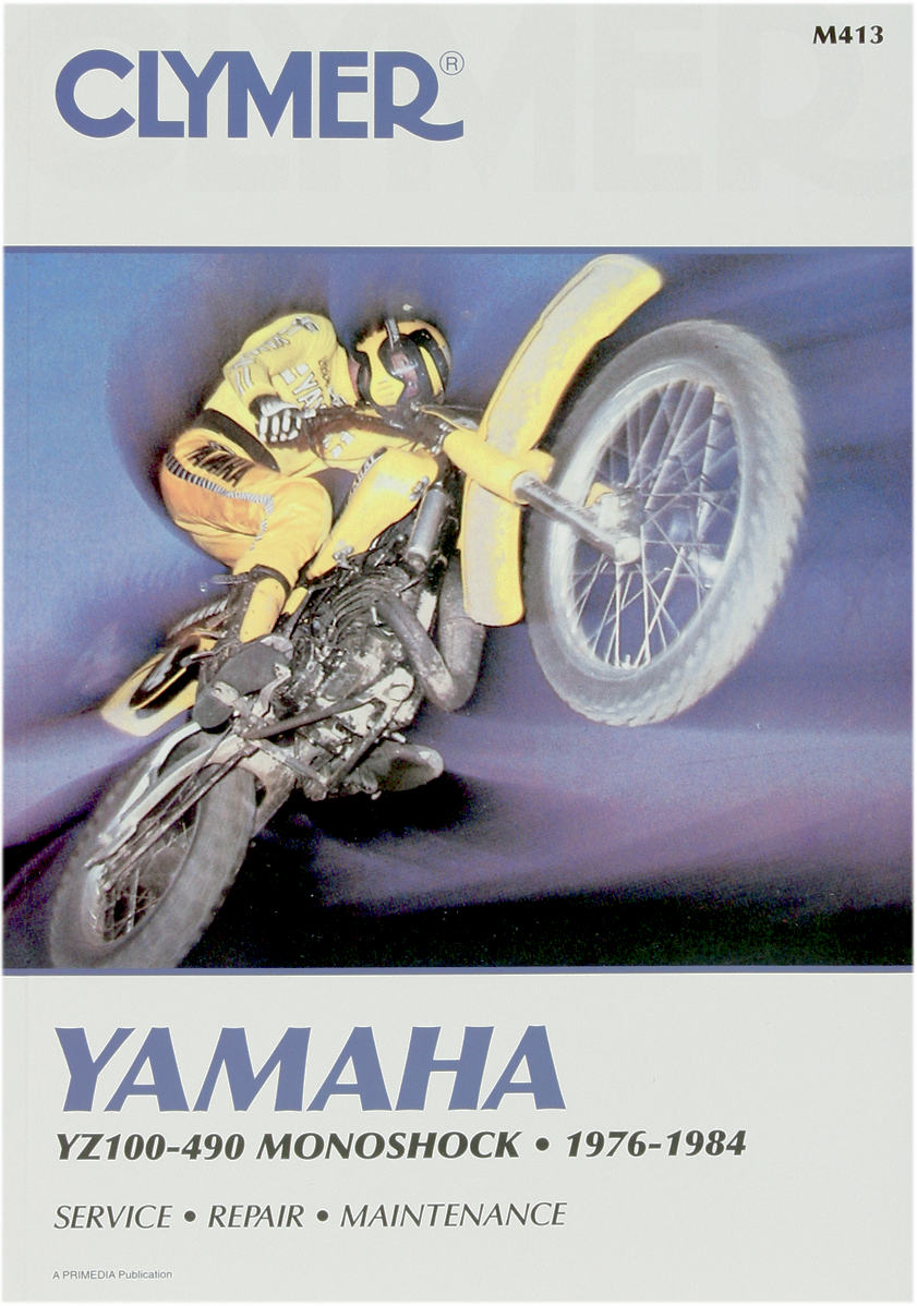 CLYMER Manual - Yamaha YZ100-490 Monoshock CM413