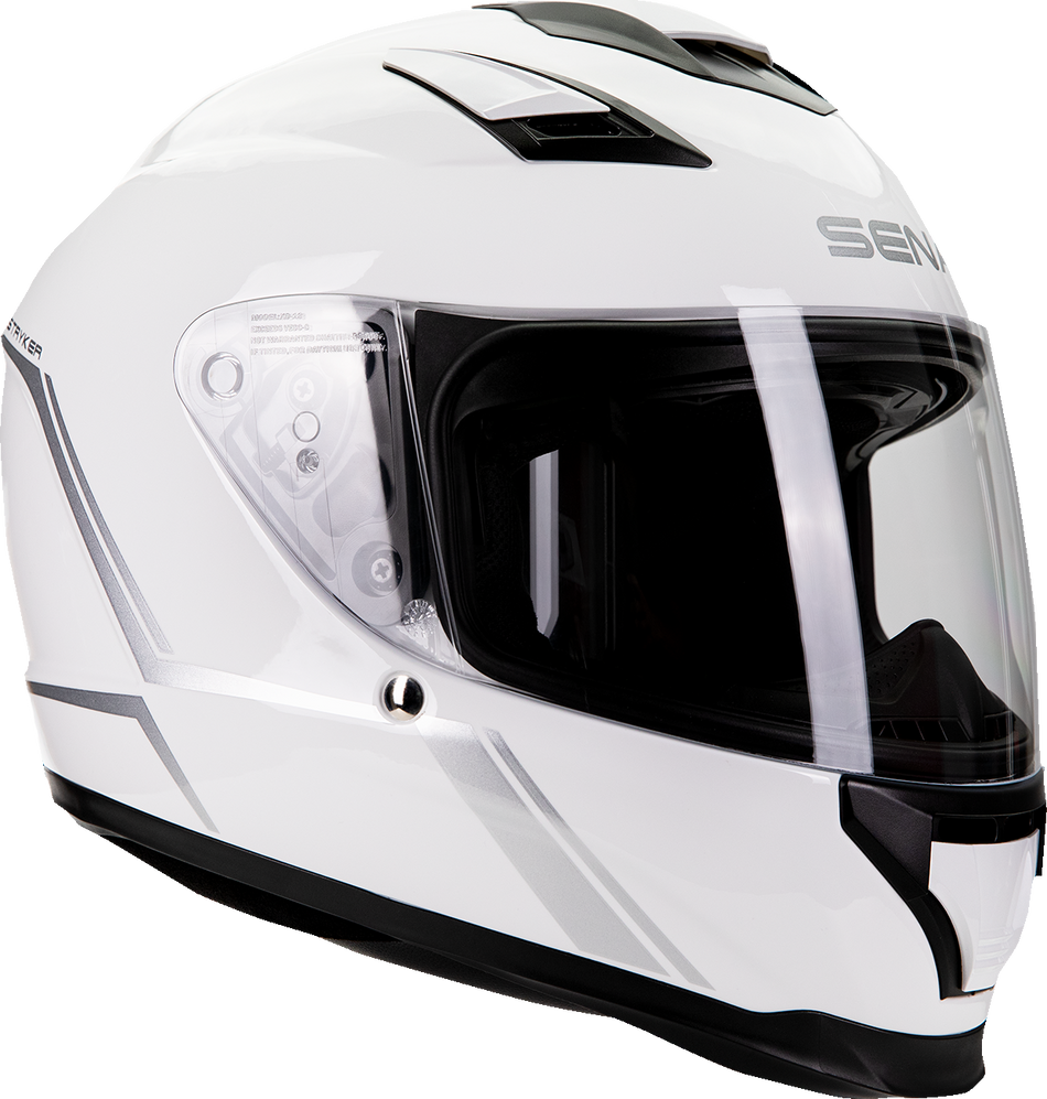 SENA Stryker Helmet - Glossy White - Medium STRYKER-GW00M1