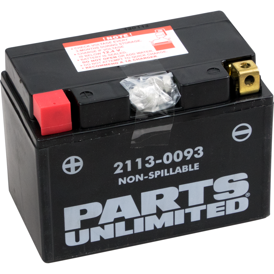 Parts Unlimited Agm Battery - Ytz14s Ctz14s