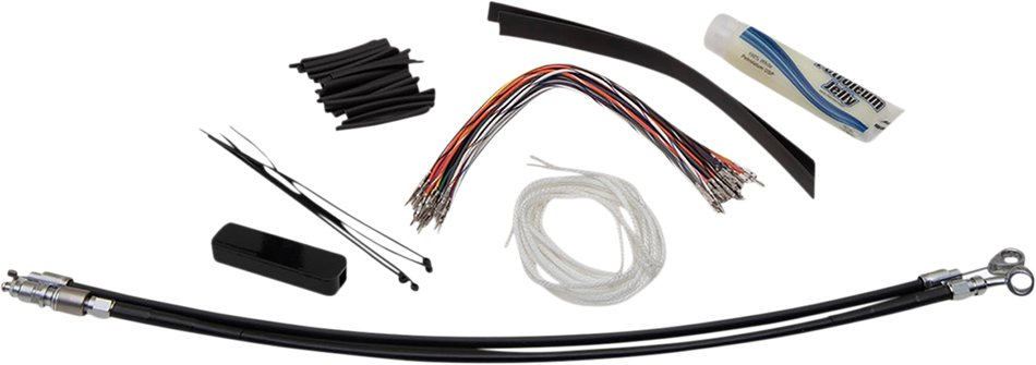 FAT BAGGERS INC. Installation Kit - Cable Clutch - 14" - Black 109114-B