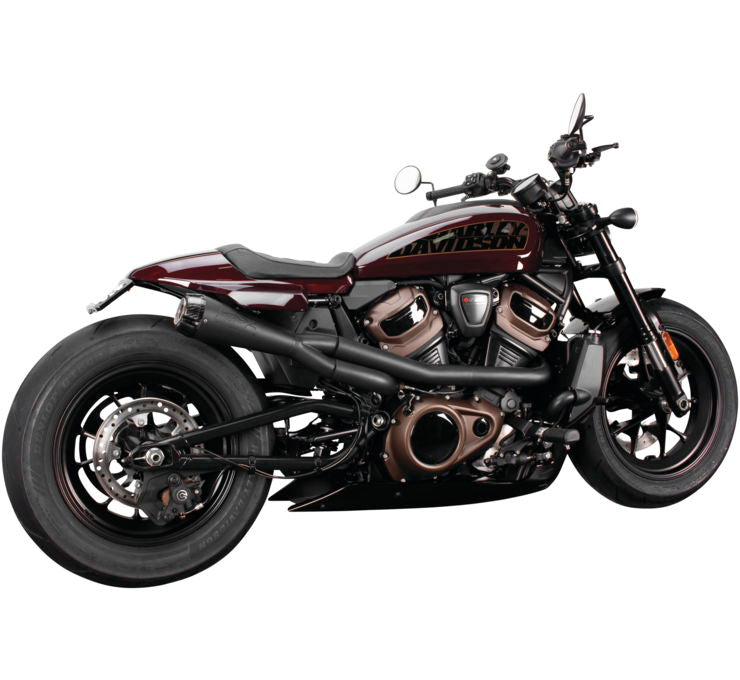 Two Brothers Racing Harley Davidson Sportster S Comp-S 2-1 Ceramic Black System 2021 - 2023 005-5410199-B