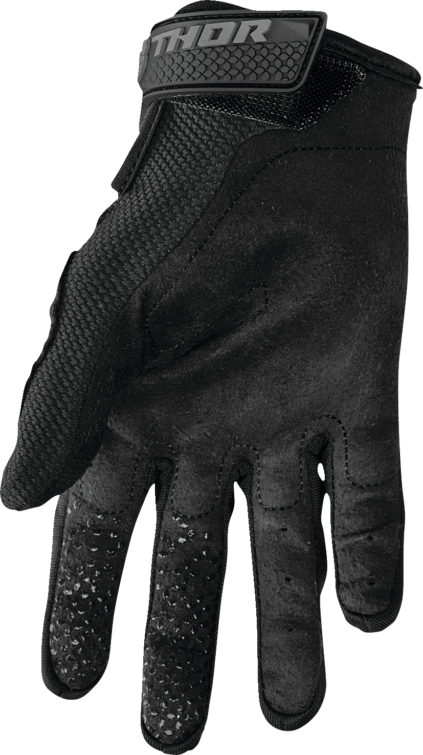 THOR Women's Sector Gloves - Black/Gray - Large 3331-0240