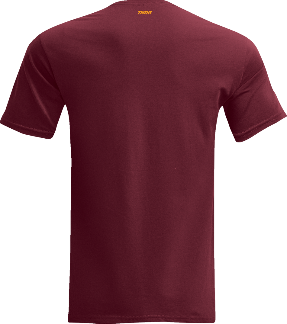 THOR Caliber T-Shirt - Maroon - Large 3030-23563