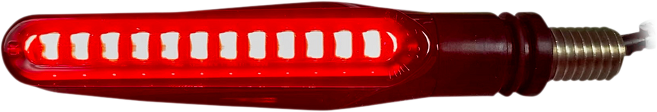 CUSTOM DYNAMICS LED Turn Signal - Red - Rear CD-MINI-TS-B-R
