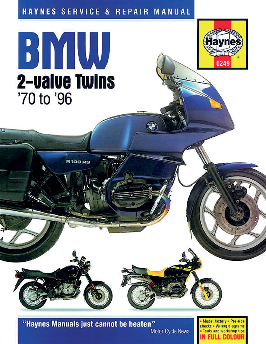HAYNES Manual - BMW 2-Valve Twins M249