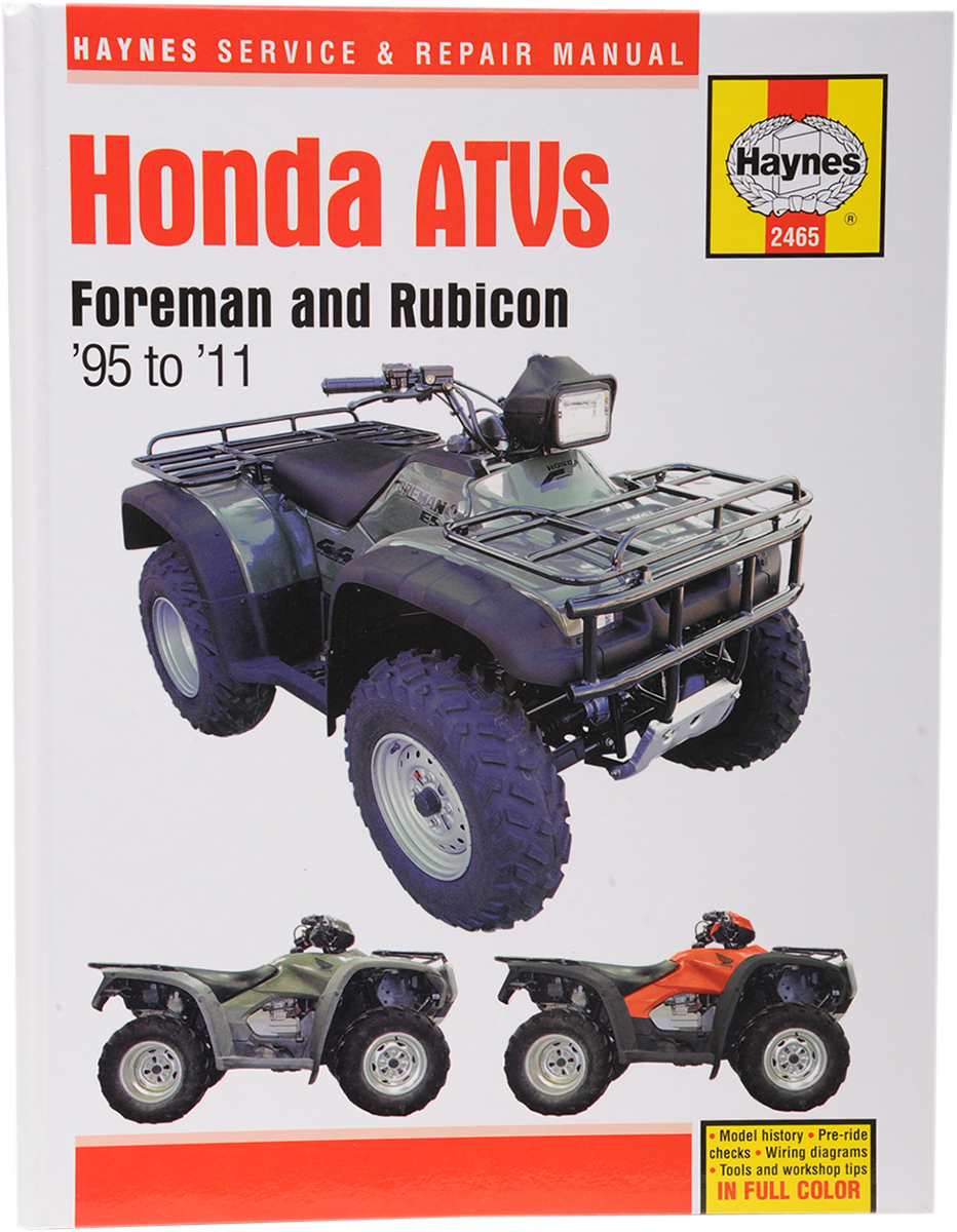 HAYNES Manual - Honda TRX4/450 M2465