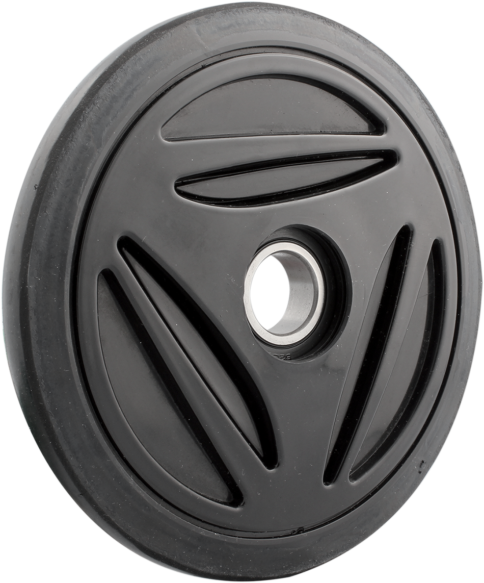 KIMPEX Idler Wheel with Bearing 6205-2RS - Black - Group 12 - 180 mm OD x 1" ID 298928