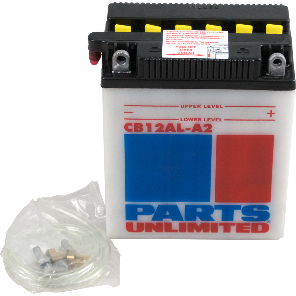 Parts Unlimited Battery - Yb12al-A2 Cb12al-A2