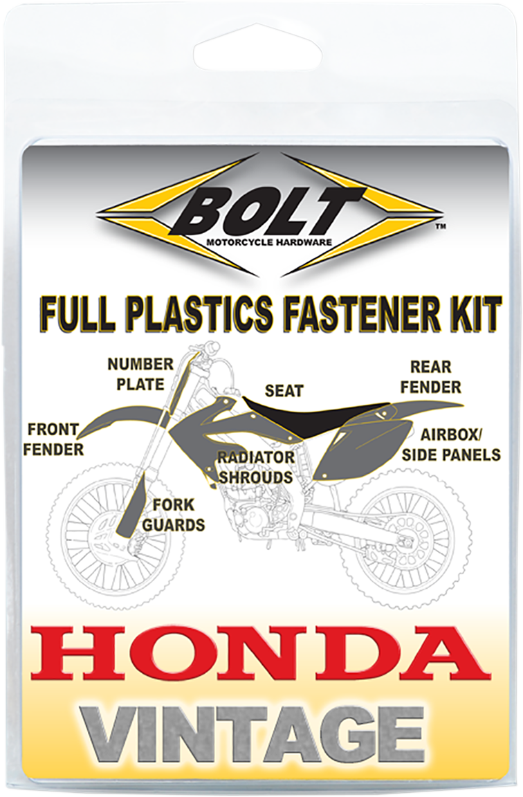 BOLT Fastener Body Kit - Honda - CR HON-9001103