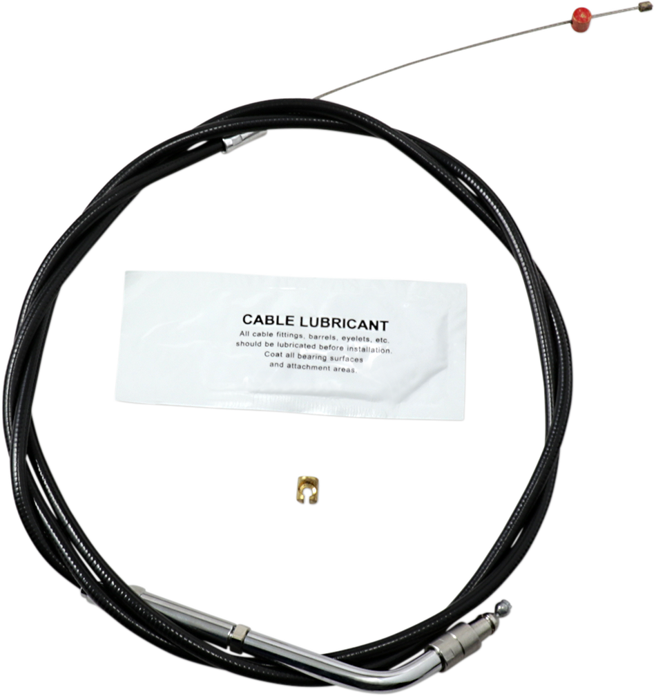 BARNETT Throttle Cable - +6" - Black 101-30-30035-06