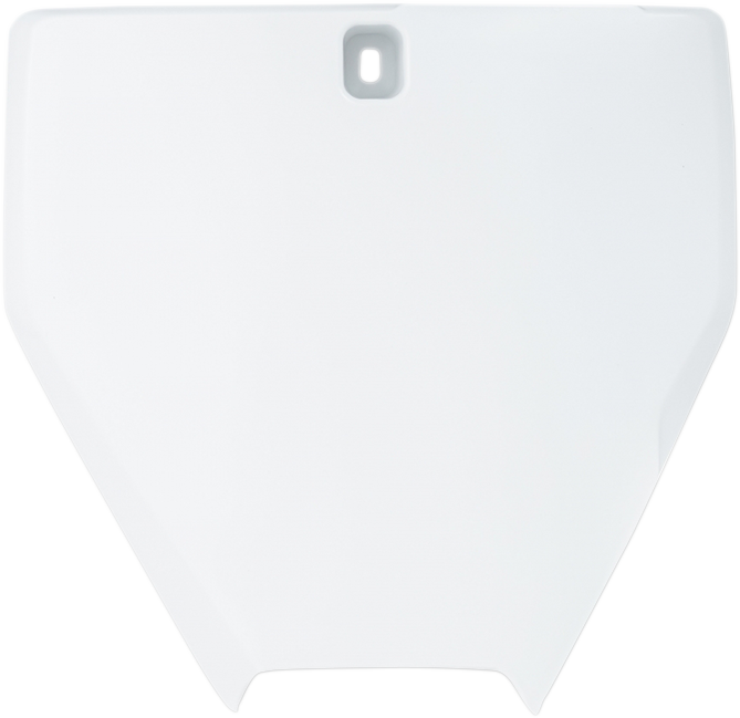 ACERBIS Front Number Plate - White 2732010002