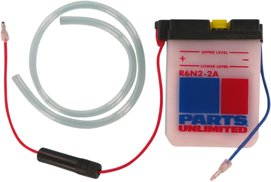 Parts Unlimited Conventional Battery 6n22a