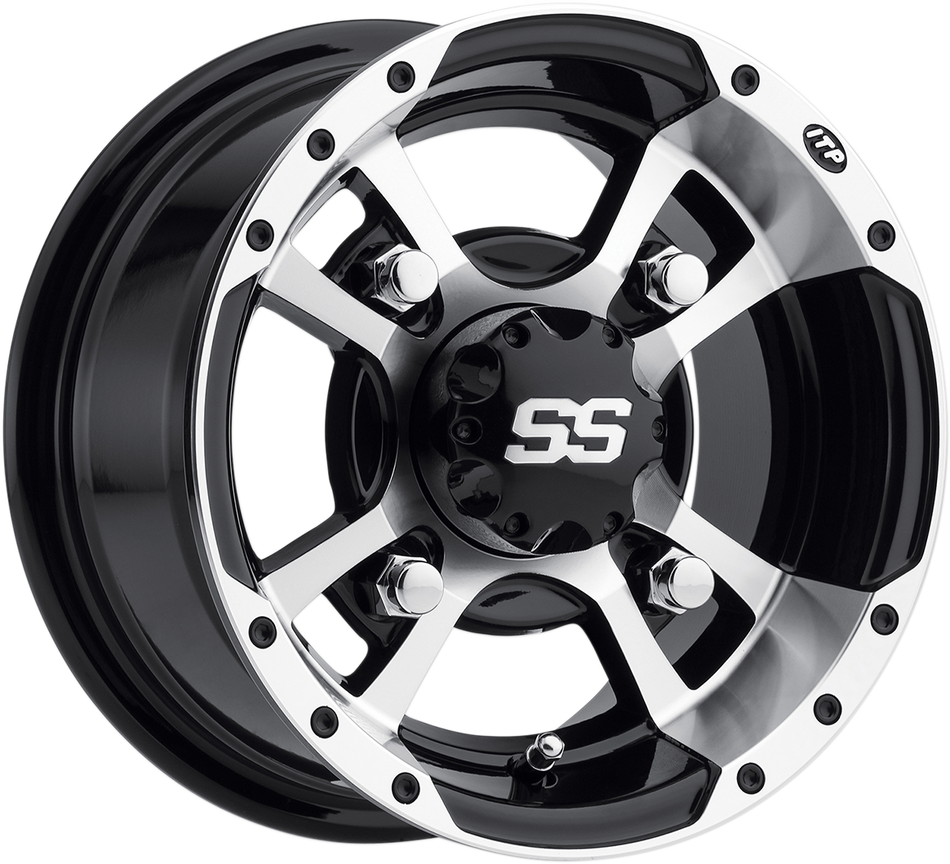 ITP SS Alloy SS112 Sport Wheel - Rear - Machined - 9x8 - 4/110 - 3+5 0928385404B