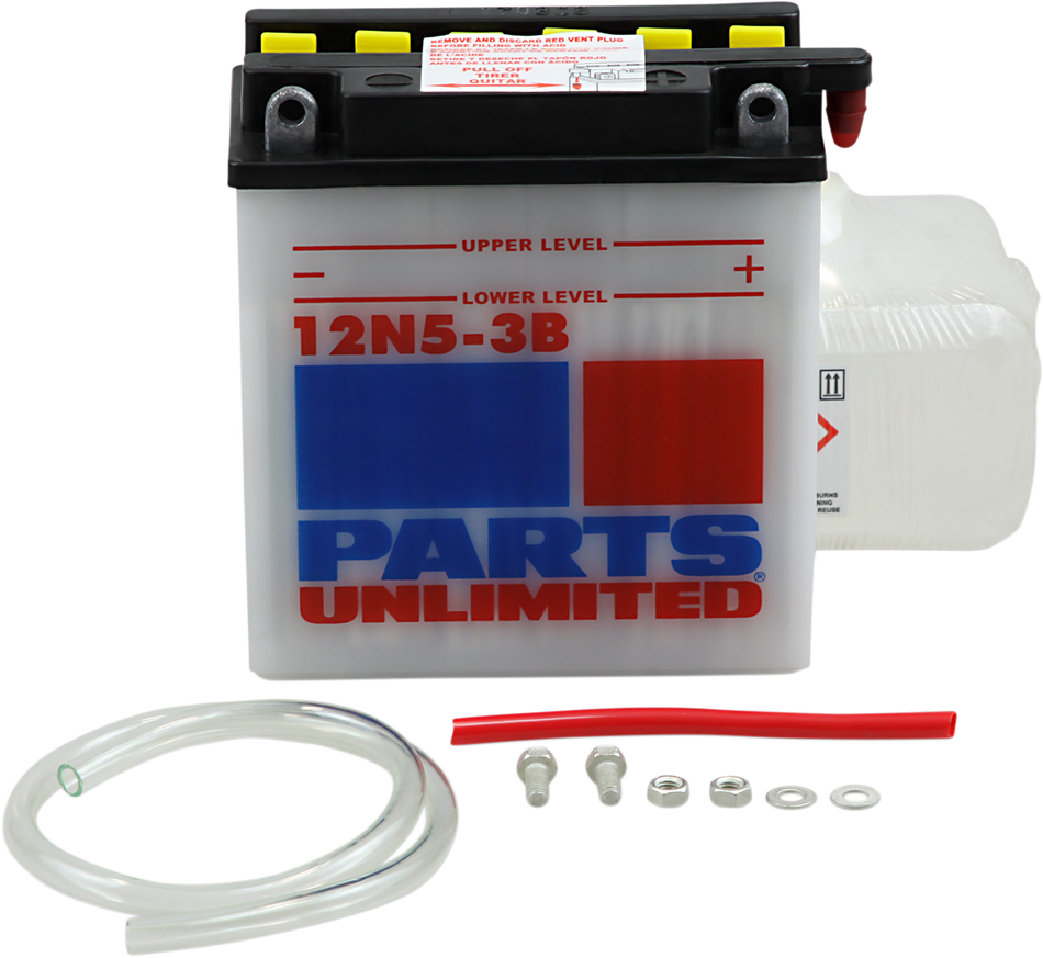 Parts Unlimited Battery - 12n5-3b 12n5-3b-Fp