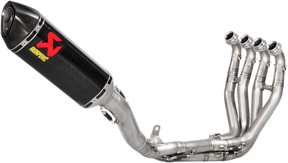 AKRAPOVIC Evolution Exhaust - Titanium/Carbon Fiber Ninja ZX-10RR 2016-2020 S-K10E9-ZC 1810-2366