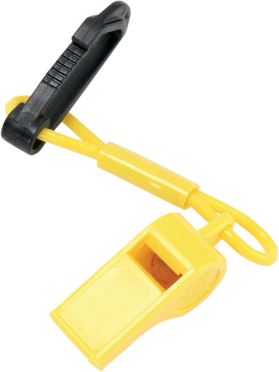 ATLANTIS Whistle With Clip - Yellow A2712C