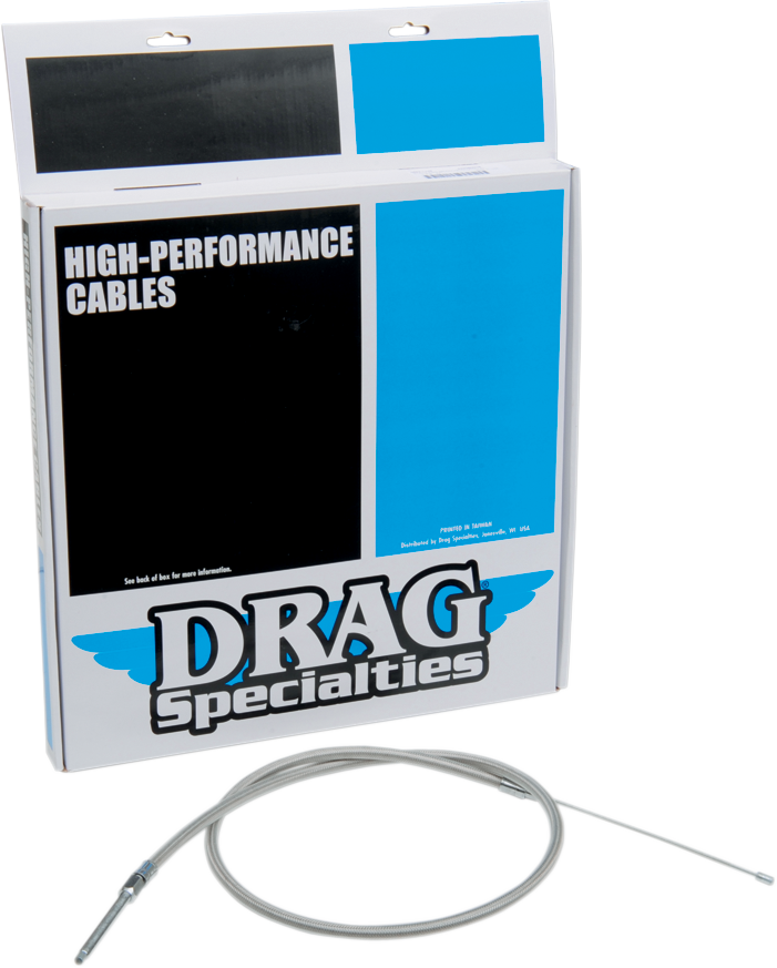 DRAG SPECIALTIES Clutch Cable - Braided 5320600HE