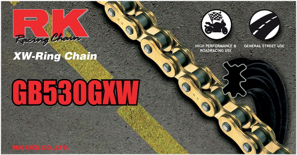 RK 530 GXW - Drive Chain - 114 Links 530GXW-114