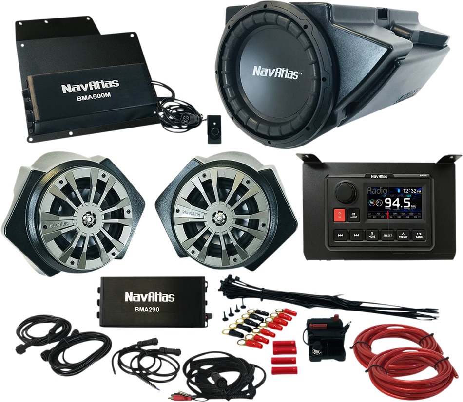 NAVATLAS Audio Kit - Zone 3 - Turbo S RZR3ZONE3S