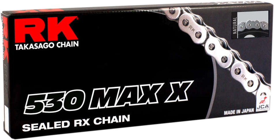 RK 530 Max X - Chain - 120 Links - Red 530MAXX-120-RR