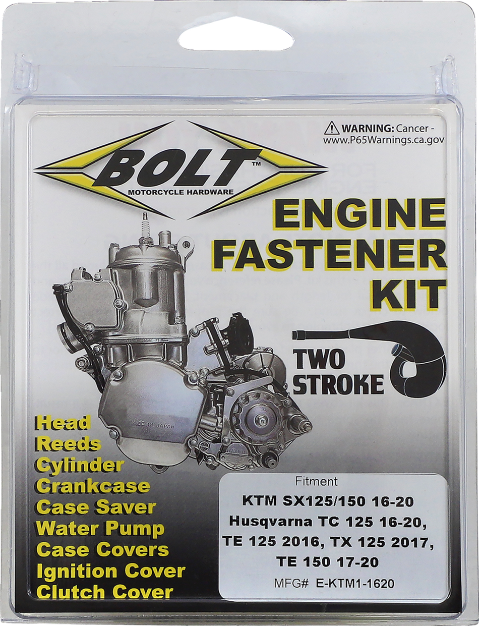 BOLT Engine Fastener Kit - KTM/Husqvarna E-KTM1-1620
